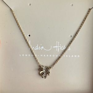 NWT. India Hick Tiny Palm Necklace